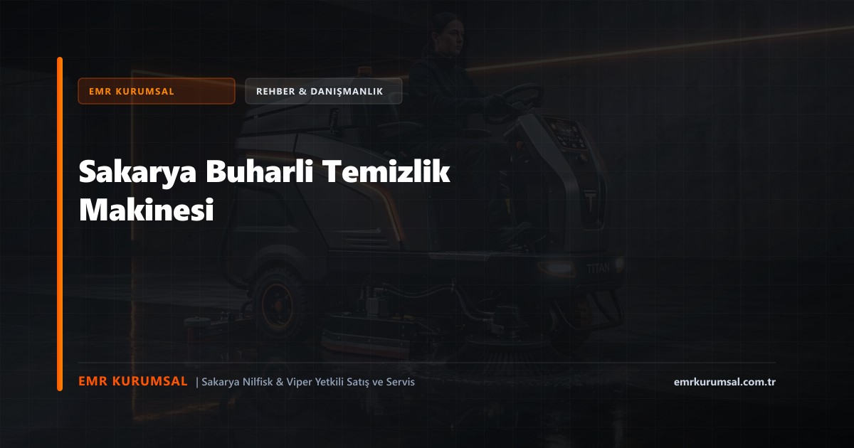 Sakarya Buharli Temizlik Makinesi