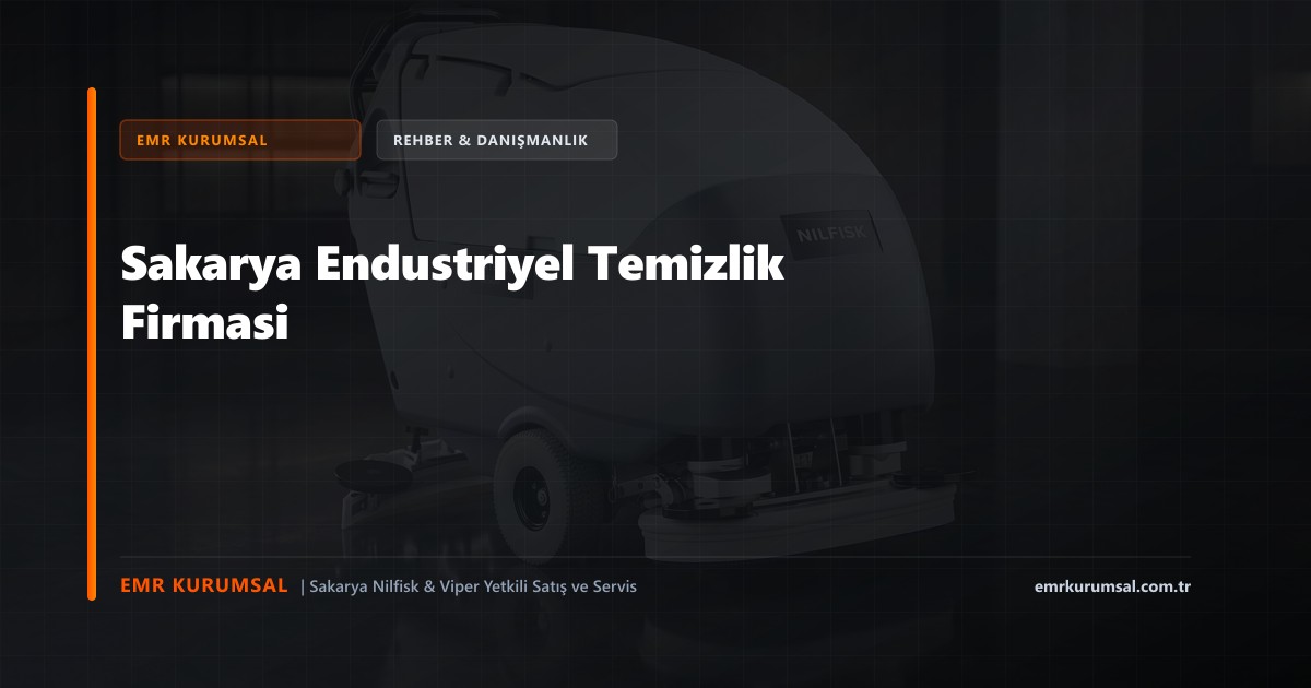 Sakarya Endustriyel Temizlik Firmasi